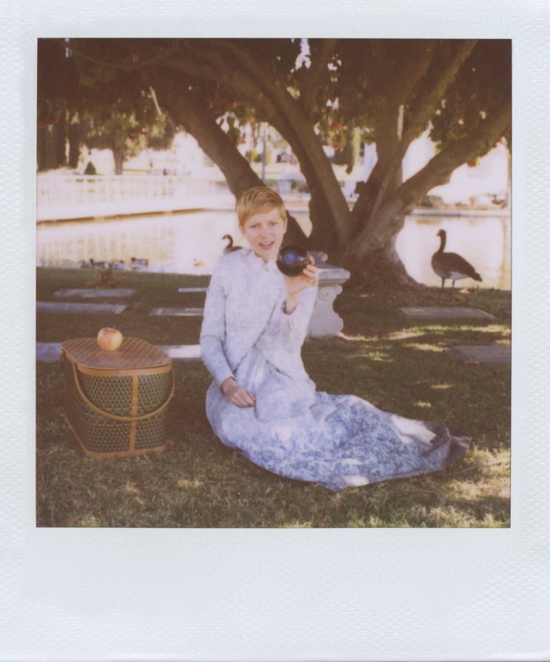 Michelle Williams for Band of Outsiders Spring 2012 Collection