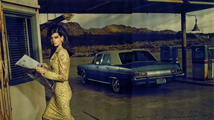 Alexandra Tomlinson by Jacques Olivar for Marie Claire Italia April 2012