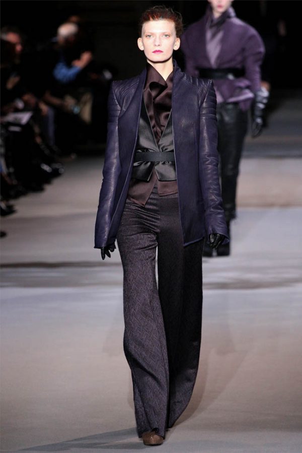 Haider Ackermann Fall 2012 | Paris Fashion Week – Fashion Gone Rogue