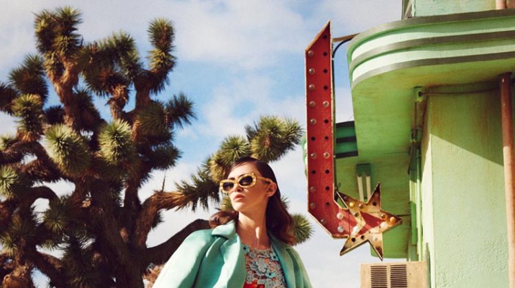Rachel Alexander by Leo Krumbacher for Grazia Germany
