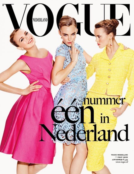 Vogue Netherlands April 2012 Cover | Ymre Stiekema, Josefien Rodermans & Romee Strijd by Marc de Groot Vogue Netherlands April 2012 Cover | Ymre Stiekema, Josefien Rodermans & Romee Strijd by Marc de Groot