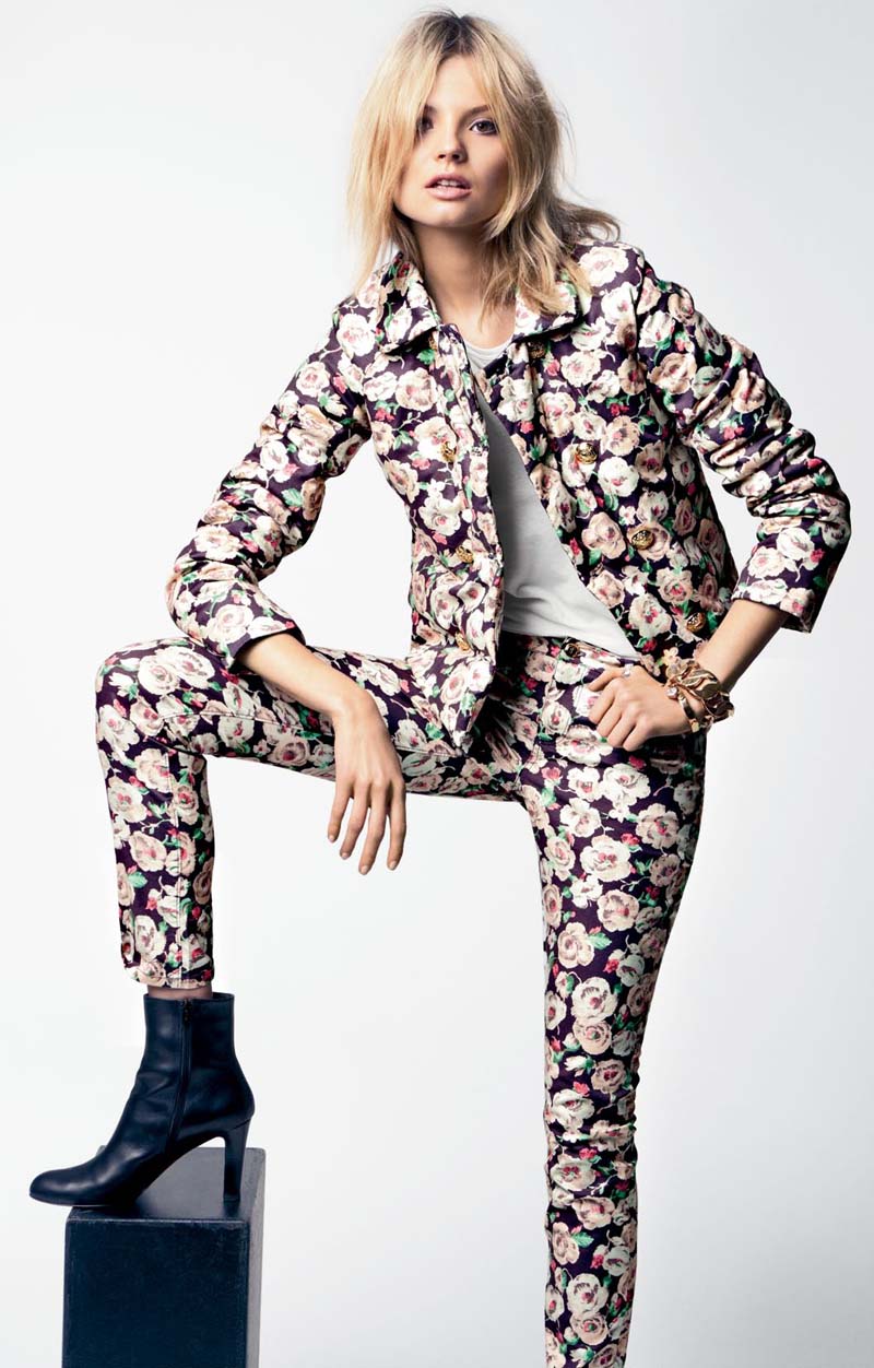 Magdalena Frackowiak & Toni Garrn for Juicy Couture Fall 2012 Lookbook
