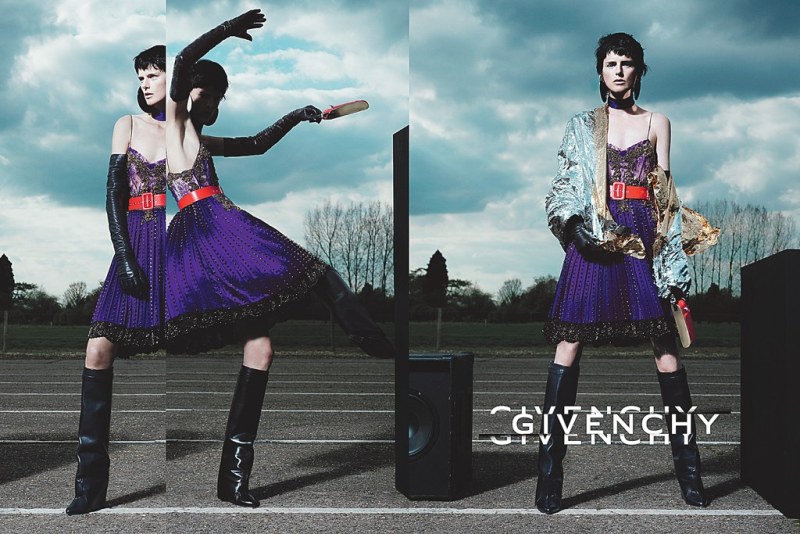 Stella Tennant Amps up the Volume for Givenchy’s Fall 2012 Campaign by Mert & Marcus