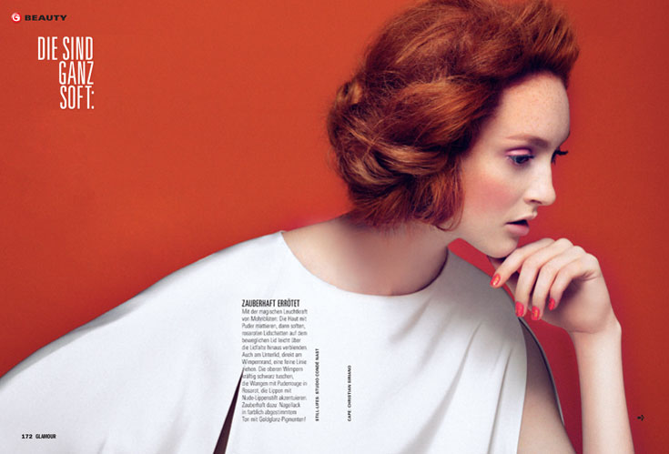 Filippo Del Vita Captures Soft Summer Beauty for Glamour Germany