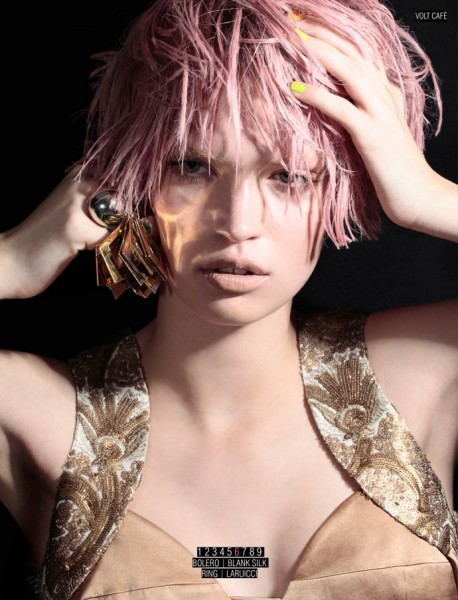 Luisa Bianchin is a Pink Lady for Volt #11 by Jacob Sadrak Luisa Bianchin is a Pink Lady for Volt #11 by Jacob Sadrak
