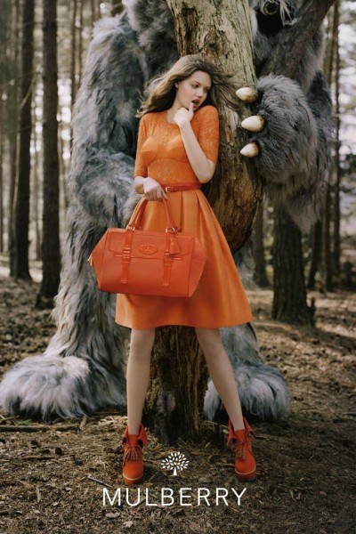 Lindsey Wixson Gets Enchanted for Mulberry's Fall 2012 Campaign by Tim Walker Lindsey Wixson Gets Enchanted for Mulberry's Fall 2012 Campaign by Tim Walker