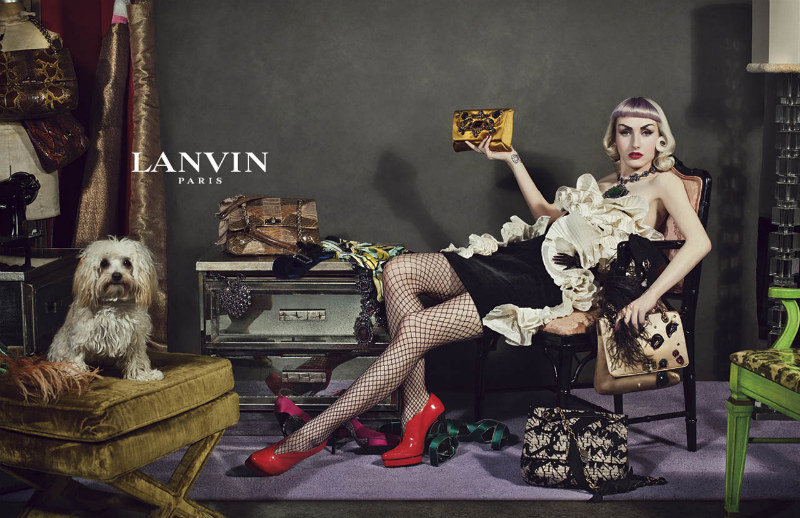 Lanvin’s Fall 2012 Campaign Features Unique Stars by Steven Meisel