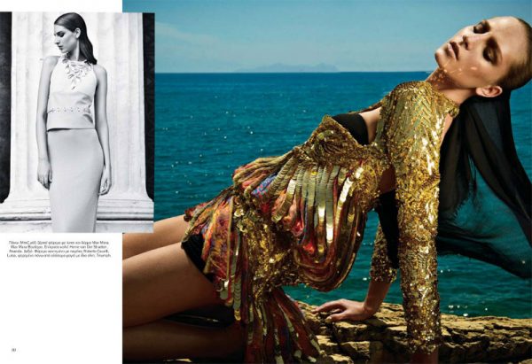 Ros Georgiou Stars in Vogue Hellas July 2012 by Thanassis Krikis Ros Georgiou Stars in Vogue Hellas July 2012 by Thanassis Krikis