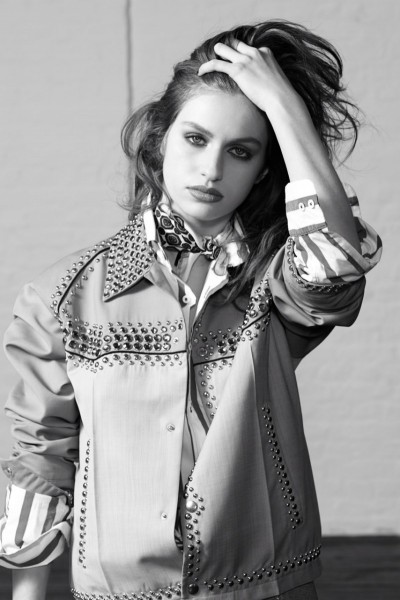 Tali Lennox is Pretty in Black and White for Interview Russia by Eric Guillemain Tali Lennox is Pretty in Black and White for Interview Russia by Eric Guillemain