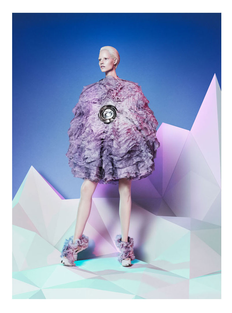 Suvi Koponen is Extraterrestrial for Alexander McQueen’s Fall 2012 Campaign by David Sims