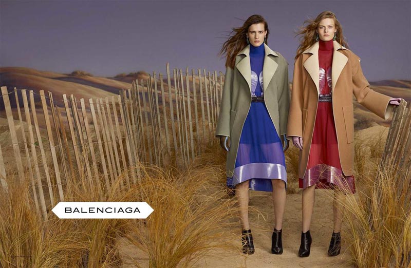 Balenciaga’s Fall 2012 Campaign Stars All Newcomers by Steven Meisel