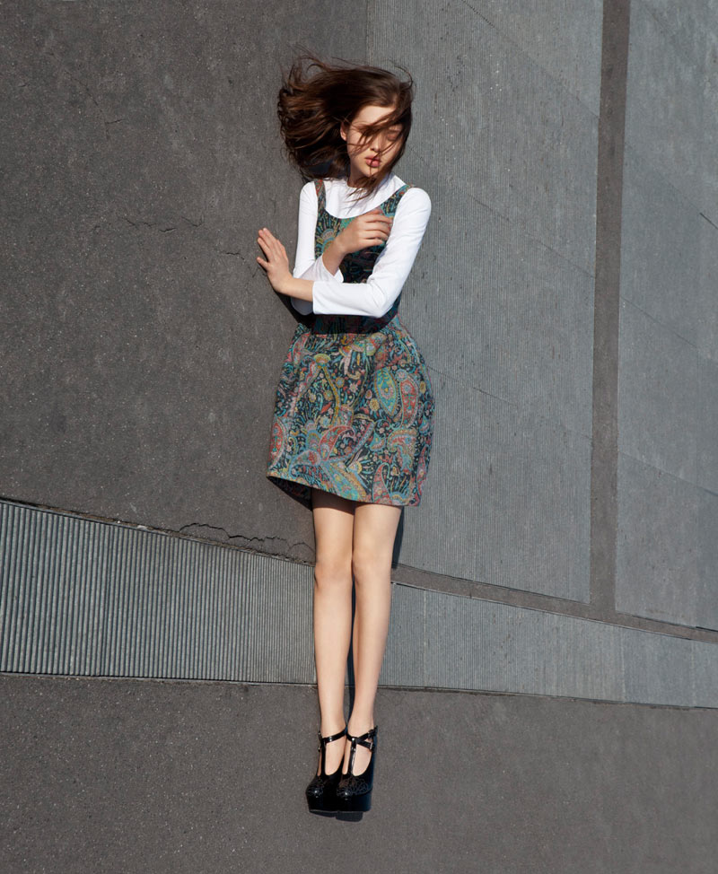 Anais Pouliot Stars in Carven's Fall 2012 Campaign by Viviane Sassen