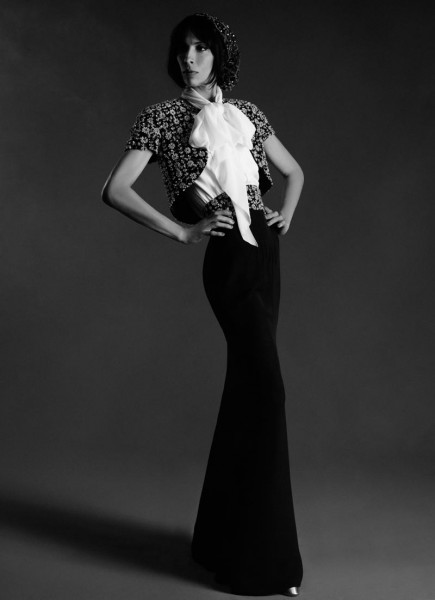 Jamie Bochert Stars in Chanel's Haute Couture Fall 2012 Lookbook by Karl Lagerfeld Jamie Bochert Stars in Chanel's Haute Couture Fall 2012 Lookbook by Karl Lagerfeld