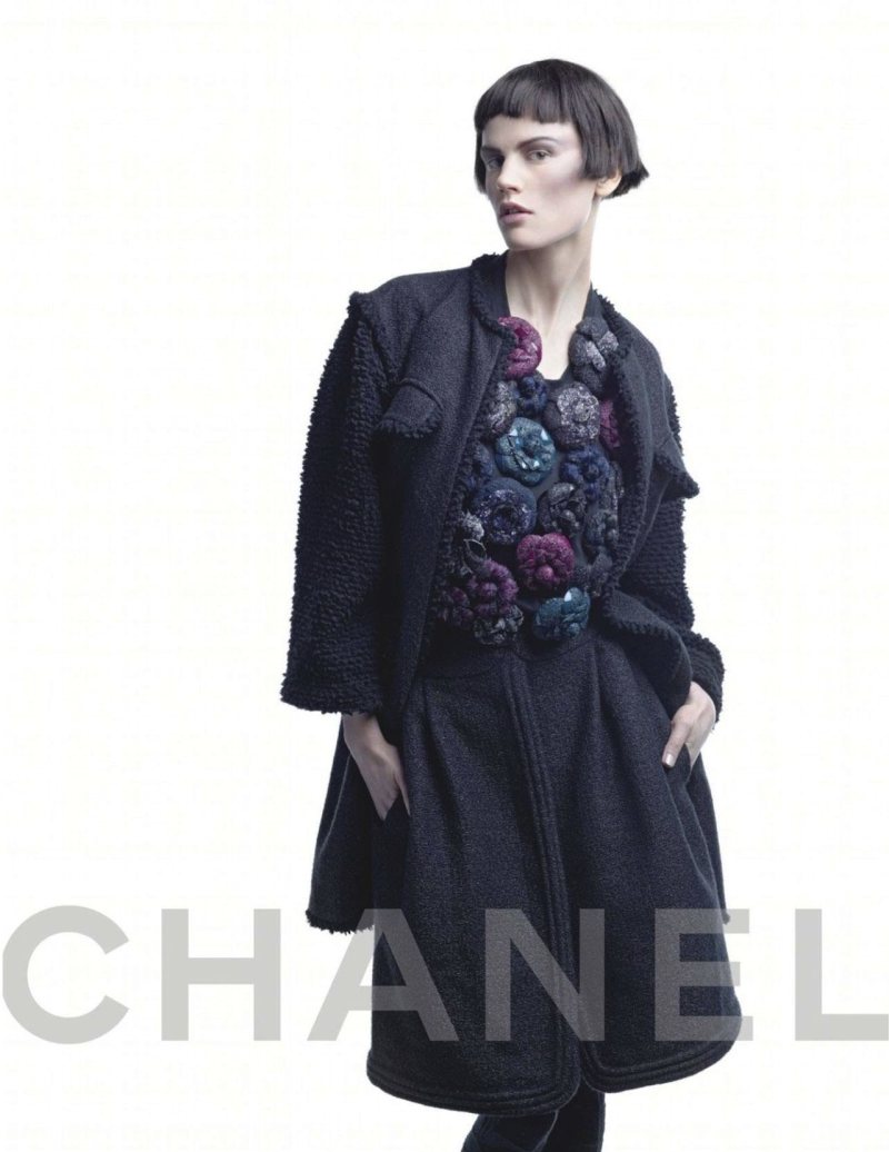 Chanel Enlists Stella Tennant, Saskia de Brauw, Kati Nescher & Cora Emmanuel for its Fall 2012 Campaign