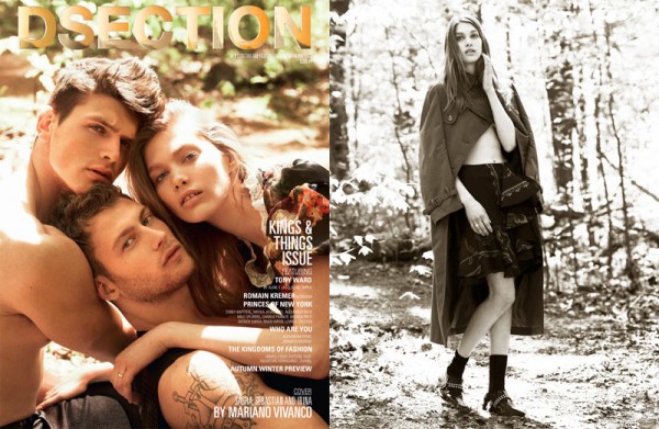 Mariano Vivanco Captures a Love Triangle for Dsection #4 Mariano Vivanco Captures a Love Triangle for Dsection #4