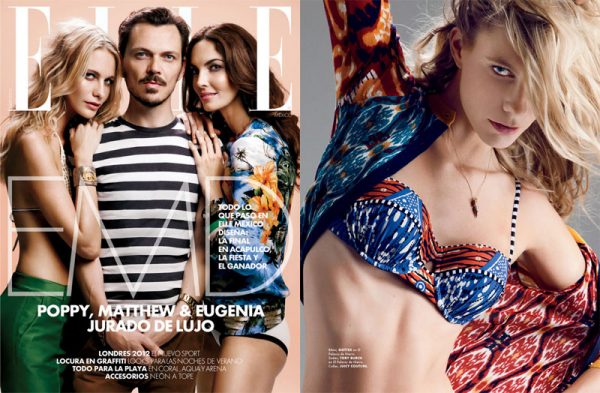 Designer Matthew Williamson, Poppy Delevingne & Eugenia Silva Cover Elle Mexico's July Issue by Santiago Ruiseñor Designer Matthew Williamson, Poppy Delevingne & Eugenia Silva Cover Elle Mexico's July Issue by Santiago Ruiseñor