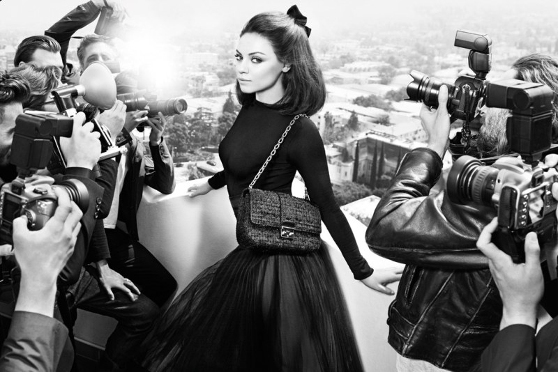 Mila Kunis Returns as the Face of Miss Dior’s Fall 2012 Campaign by Mario Sorrenti