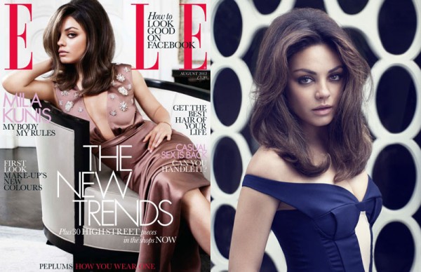 Mila Kunis is 60s Glam in Elle UK's August Cover Shoot by Doug Inglish Mila Kunis is 60s Glam in Elle UK's August Cover Shoot by Doug Inglish