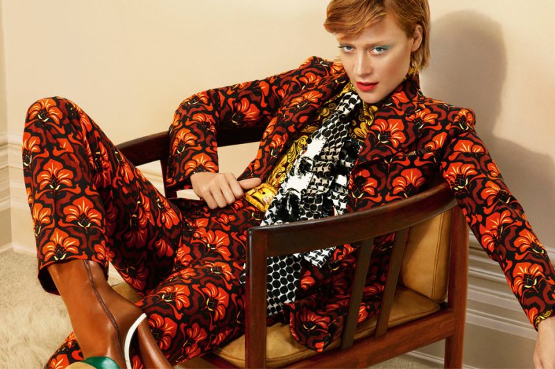 Chloe Sevigny Sports Tailored Suiting for Miu Miu's Fall 2012 Campaign by Mert & Marcus