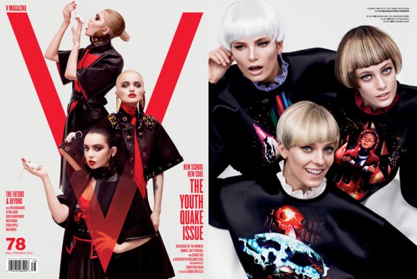 V Magazine Taps Sky Ferreira, Grimes, Charli XCX & Others for its 'Youthquake Issue' V Magazine Taps Sky Ferreira, Grimes, Charli XCX & Others for its 'Youthquake Issue'