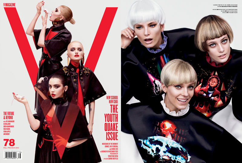 V Magazine Taps Sky Ferreira, Grimes, Charli XCX & Others for its ‘Youthquake Issue’