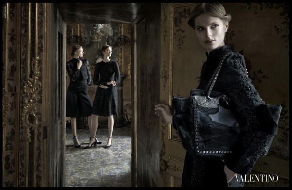 Frida Gustavsson, Jac Jagaciak & Caroline Brasch Nielsen Star in Valentino's Fall 2012 Campaign by Deborah Turbeville Frida Gustavsson, Jac Jagaciak & Caroline Brasch Nielsen Star in Valentino's Fall 2012 Campaign by Deborah Turbeville