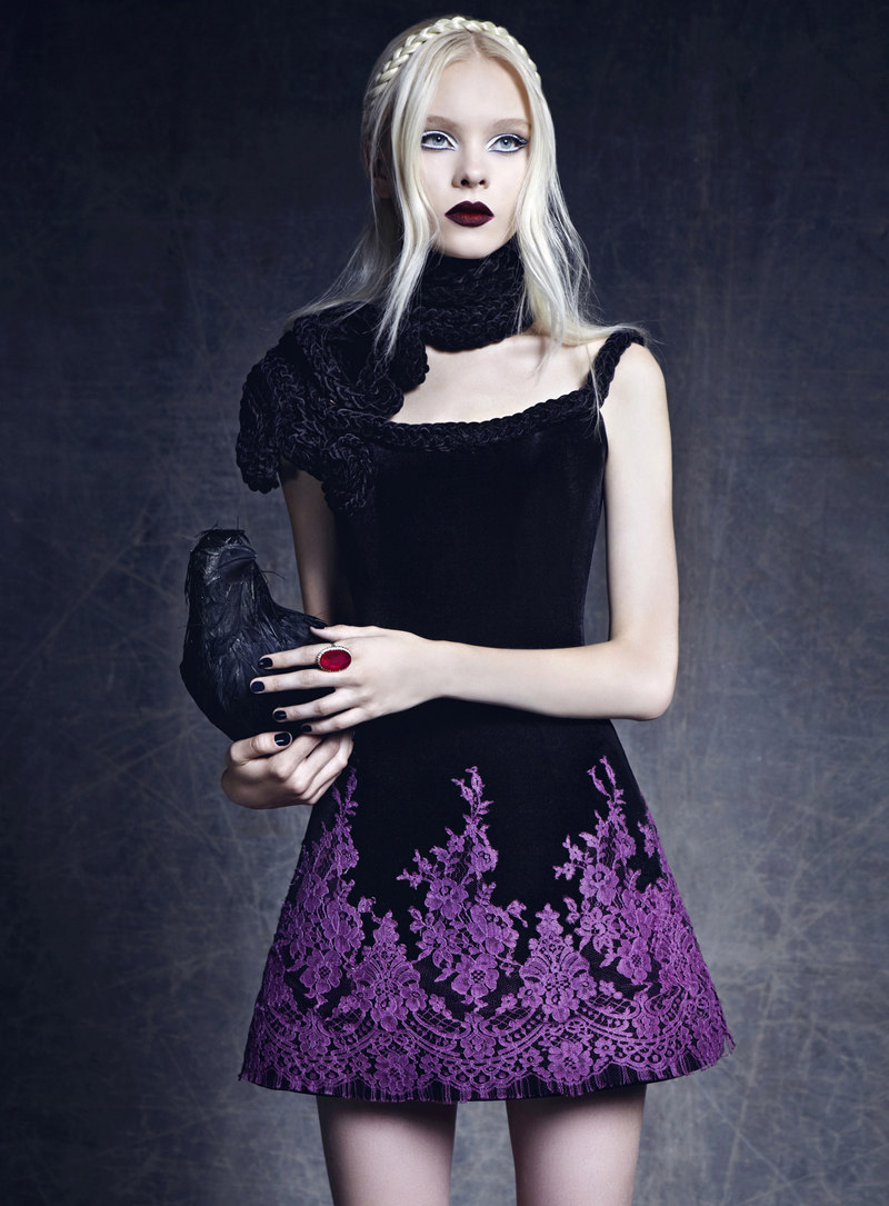 Anna Gerasimova is Hauntingly Beautiful Lensed by Koray Parlak for Elele Magazine