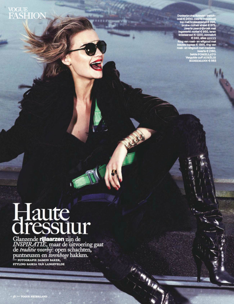 Damon Baker Captures Colorful Fall Style for Vogue Netherlands September 2012