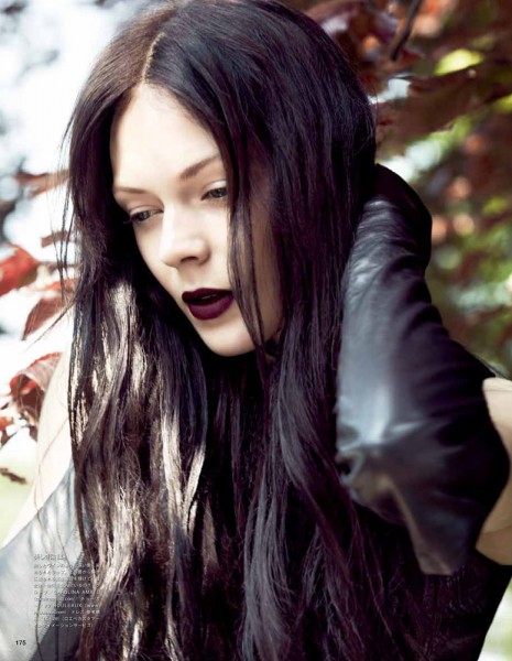Kinga Rajzak Models Dreamy Beauty Looks for Vogue Japan September 2012 Kinga Rajzak Models Dreamy Beauty Looks for Vogue Japan September 2012