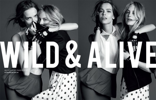 David Roemer Captures Camille Rowe & Mina Cvetkovic for the El Palacio de Hierro F/W 2012 Campaign David Roemer Captures Camille Rowe & Mina Cvetkovic for the El Palacio de Hierro F/W 2012 Campaign