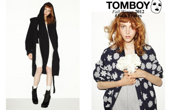 Julia Frakes Gets a Casual Edge in the TOMBOY F/W 2012 Campaign Julia Frakes Gets a Casual Edge in the TOMBOY F/W 2012 Campaign