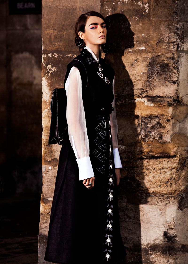 Patrycja Gardygajlo Evokes Orthodox Style in Alexander Neumann’s L’Officiel Paris Shoot
