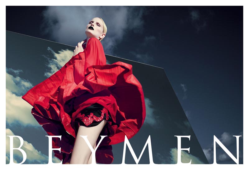 Katrin Thormann Marvels in the Beymen Fall 2012 Campaign by Koray Birand
