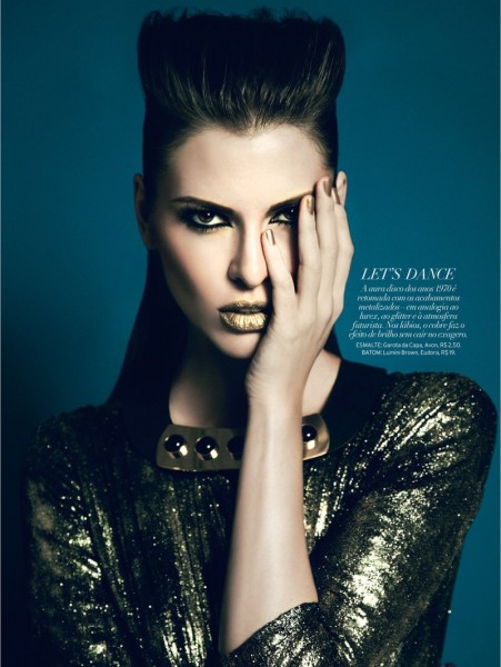 Yossi Michaeli Captures Rock & Glam Looks for Elle Brazil Yossi Michaeli Captures Rock & Glam Looks for Elle Brazil