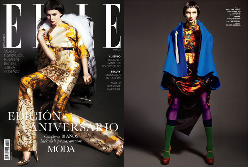 Elle Mexico Celebrates 18 Years of Elegant Style, Lensed by Kevin Sinclair