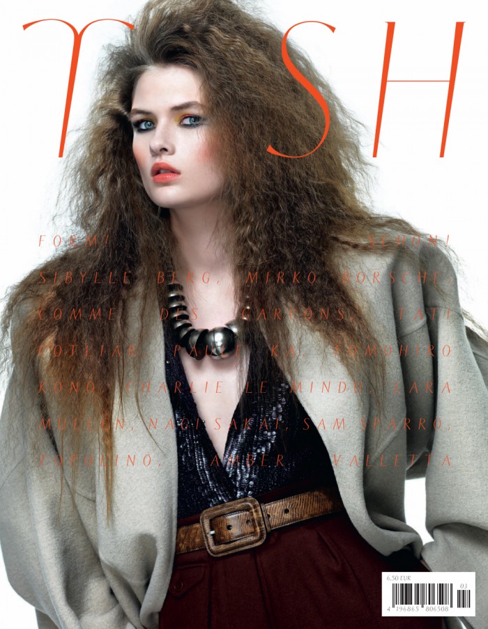 Lara Mullen Evokes 80s Power Dressing with Tush’s Fall 2012 Cover