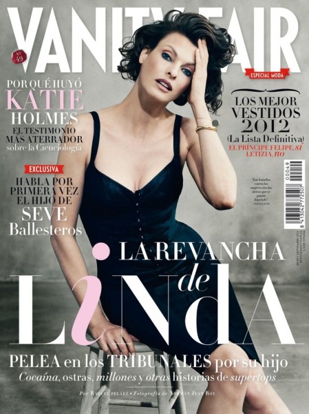 Linda Evangelista Graces the September Cover of Vanity Fair Spain Linda Evangelista Graces the September Cover of Vanity Fair Spain