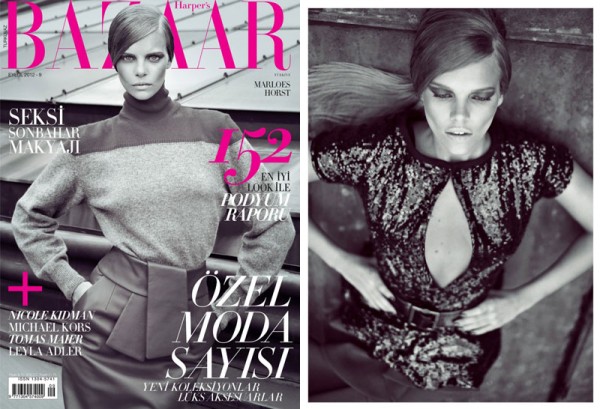 Marloes Horst Stars in the Harper's Bazaar Turkey September Cover Shoot by Koray Birand Marloes Horst Stars in the Harper's Bazaar Turkey September Cover Shoot by Koray Birand
