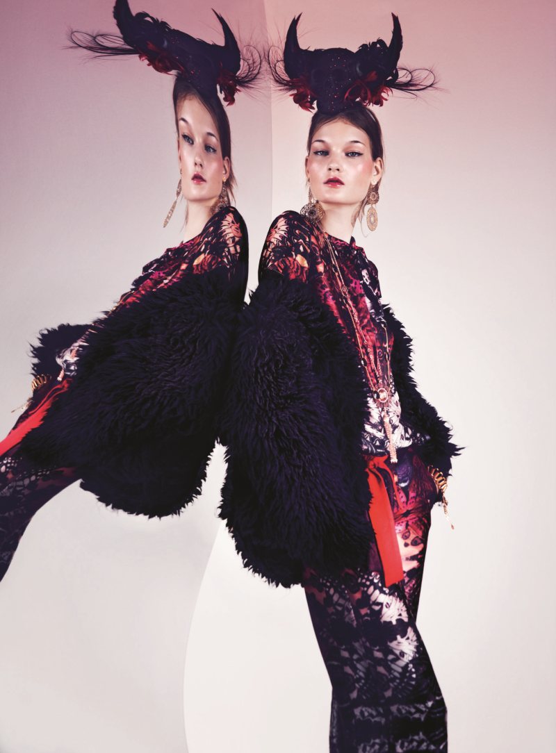 Kirsi Pyrhonen Gets Trippy for the NK Fall 2012 Campaign by Peter Gehrke