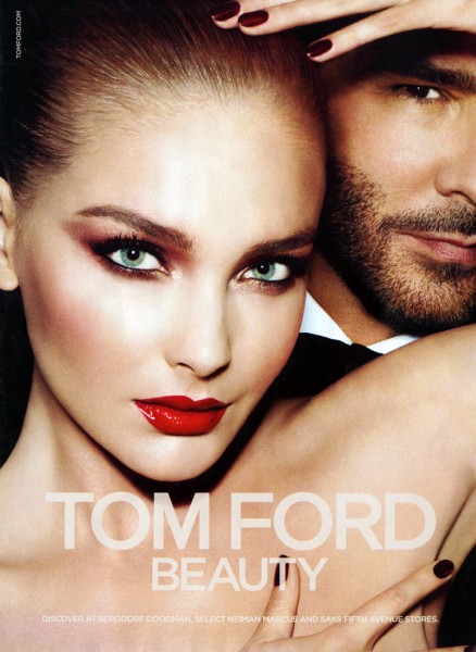 Snejana Onopka Pops in Tom Ford's Fall 2012 Beauty Campaign by Mert & Marcus