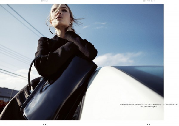 Josephine Skriver Takes the Driver's Seat for Benny Horne in Bon Magazine F/W 2012 Josephine Skriver Takes the Driver's Seat for Benny Horne in Bon Magazine F/W 2012