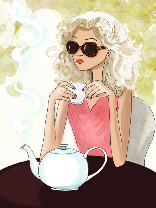 ROUGE’s Summer Issue Enlists Artist Jo Bird for An Illustrated Editorial