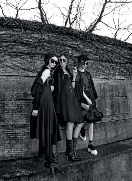 Thom Kerr Captures a Conspicuous Trio of Schoolgirls for Black Magazine #17 Thom Kerr Captures a Conspicuous Trio of Schoolgirls for Black Magazine #17