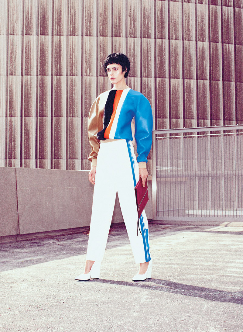 Chris Nicholls Captures the Season’s Bold Cuts for Flare October 2012