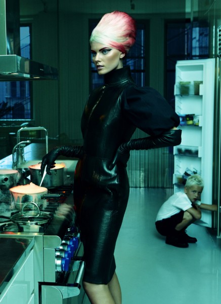 Maryna Linchuk Fronts a Fashionable Family for Allure October 2012 by Greg Kadel Maryna Linchuk Fronts a Fashionable Family for Allure October 2012 by Greg Kadel