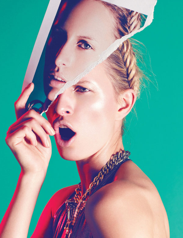 Karolina Kurkova is a Metallic Muse for Nagi Sakai’s Vogue Mexico June Cover Story