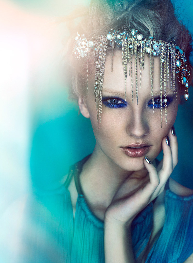 Meagan Callen by Chris Nicholls for Flare June 2012