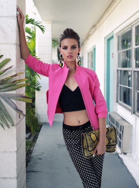 Zoltan Tombor Captures Karina in Miami Retro Style for Marie Claire Hungary June 2012 Zoltan Tombor Captures Karina in Miami Retro Style for Marie Claire Hungary June 2012