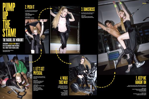 Pump Up the Stam! | Jessica Stam by Magnus Unnar