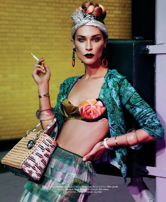 Erin Wasson is Pretty in Prints for Bullett's Summer Issue, Lensed by Andrew Yee